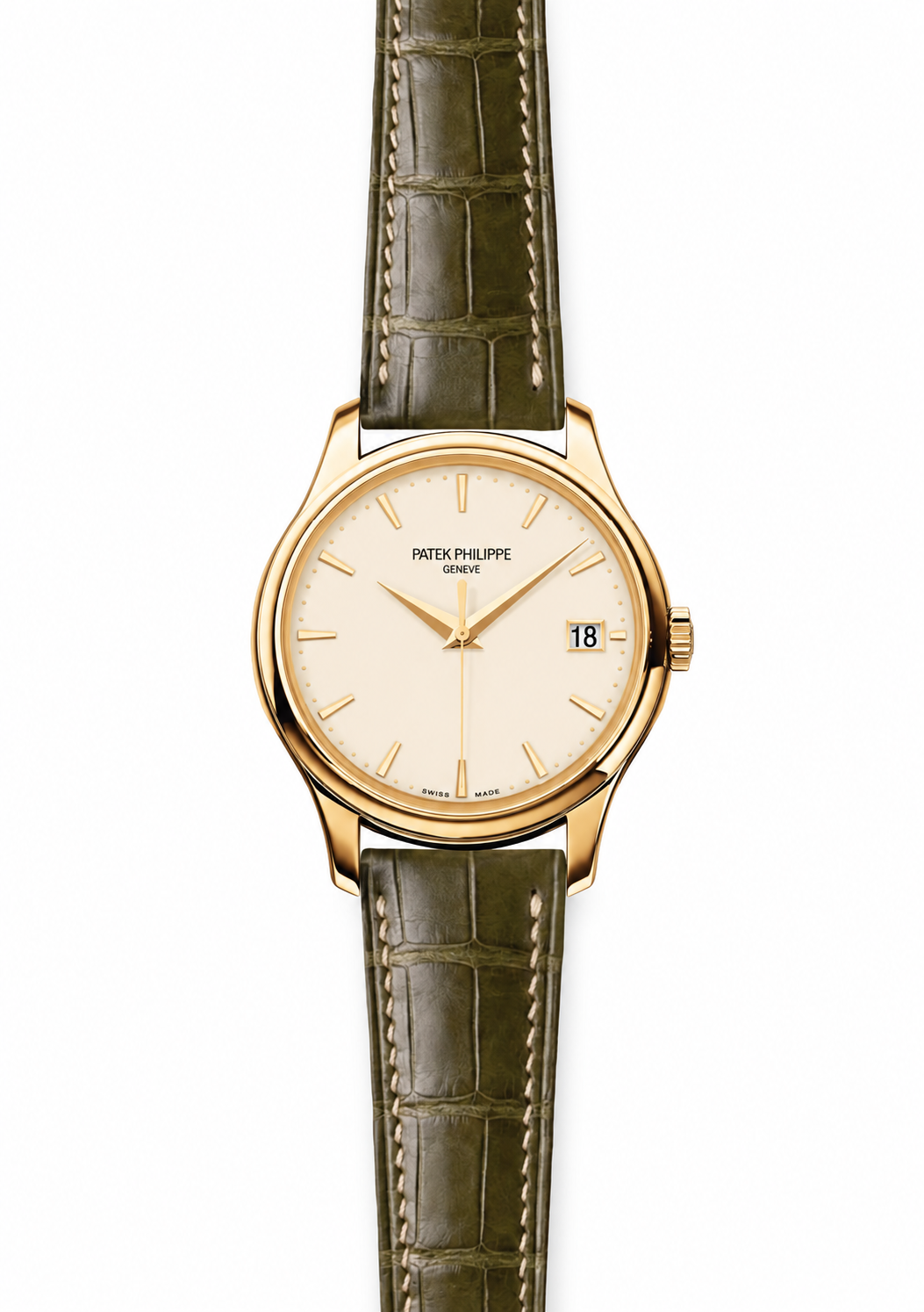 Alligator Leather Watch Strap For Patek Philippe