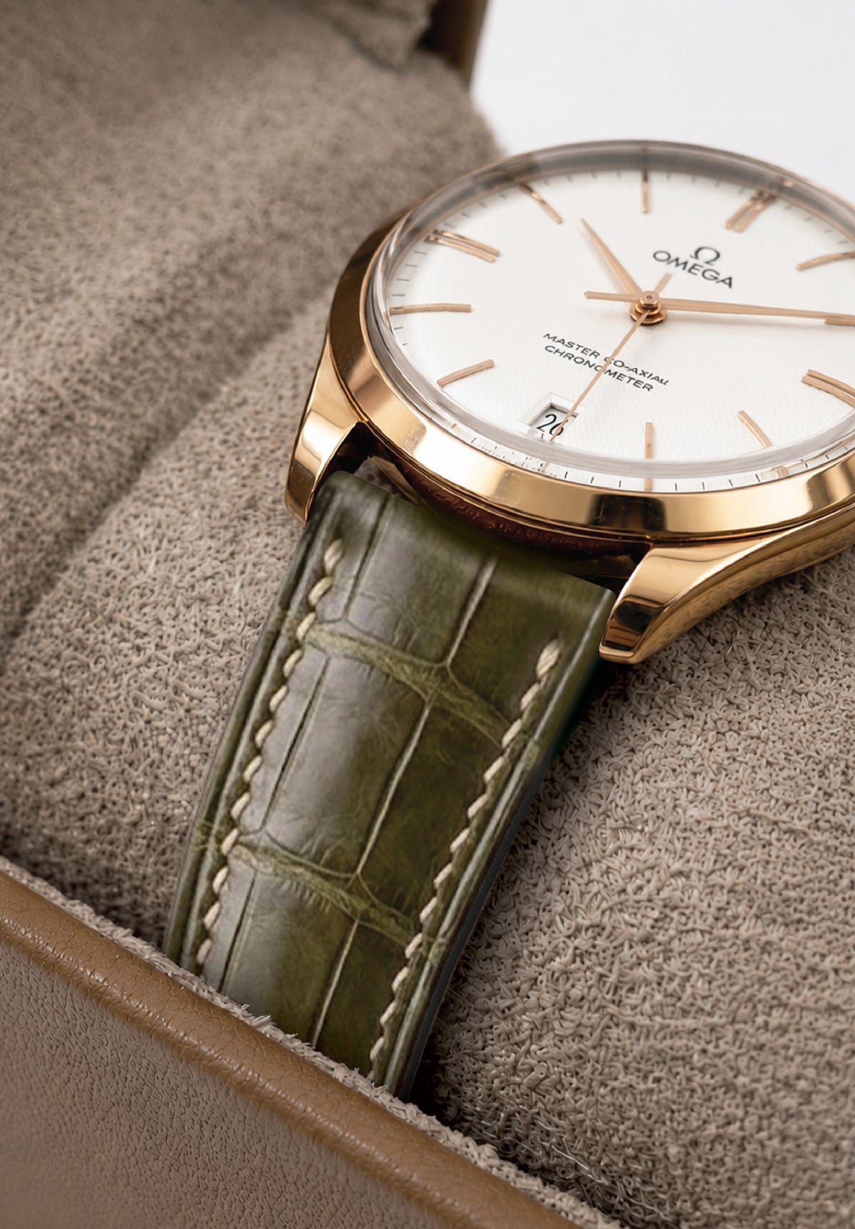 Alligator Leather Watch Strap
