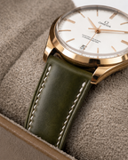 Shell Cordovan Leather Watch Strap