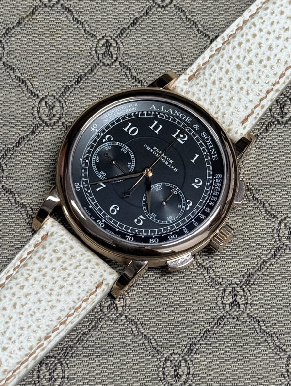 Cream Kurozan Leather Watch Strap