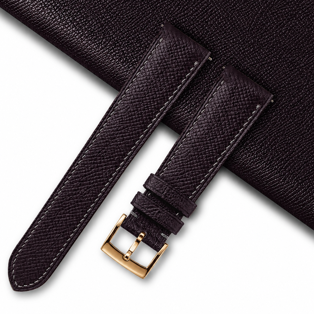 Epsom Calf Leather Watch Strap