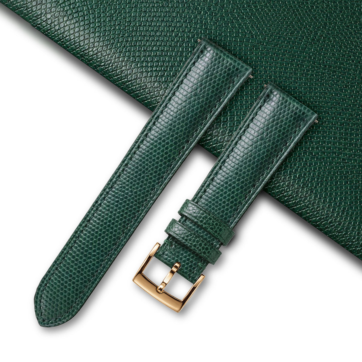 Lizard Leather Watch Strap