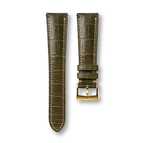 Alligator Leather Watch Strap
