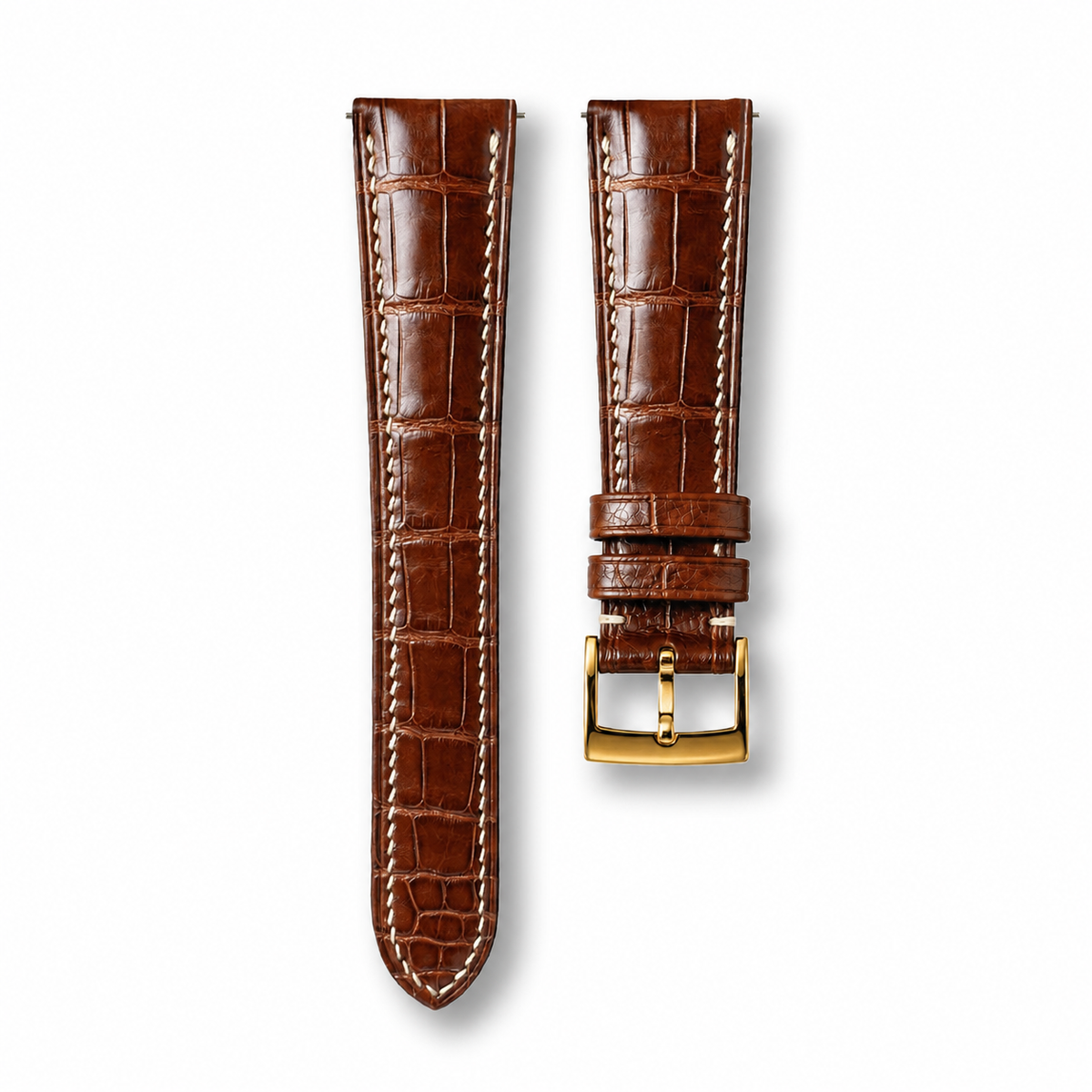 Alligator Leather Watch Strap