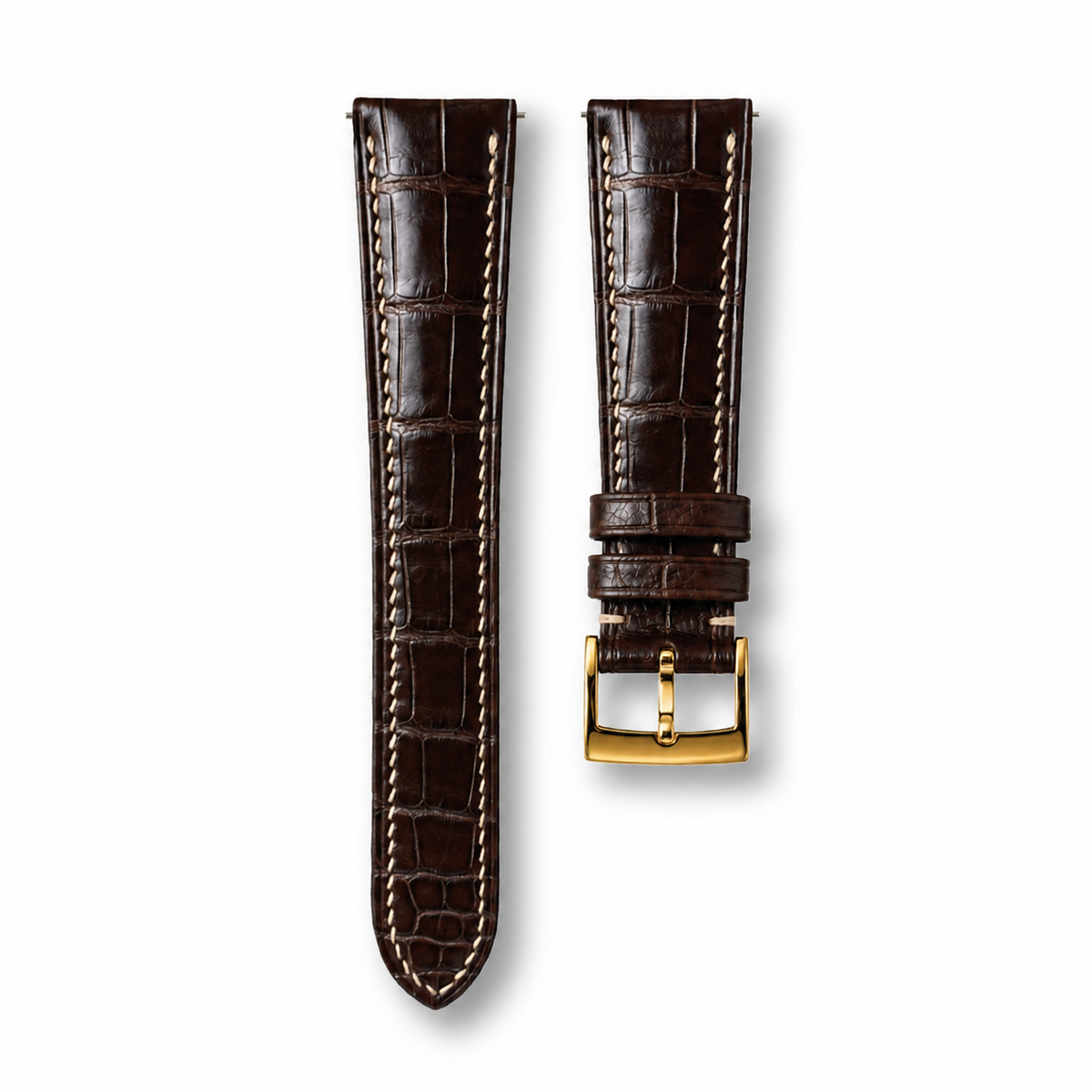 Alligator Leather Watch Strap