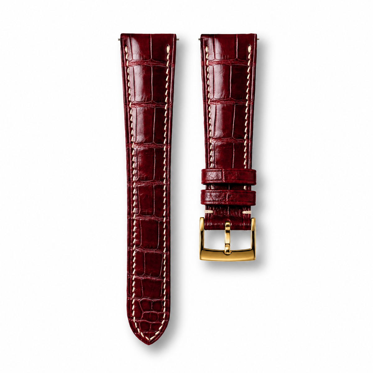 Alligator Leather Watch Strap