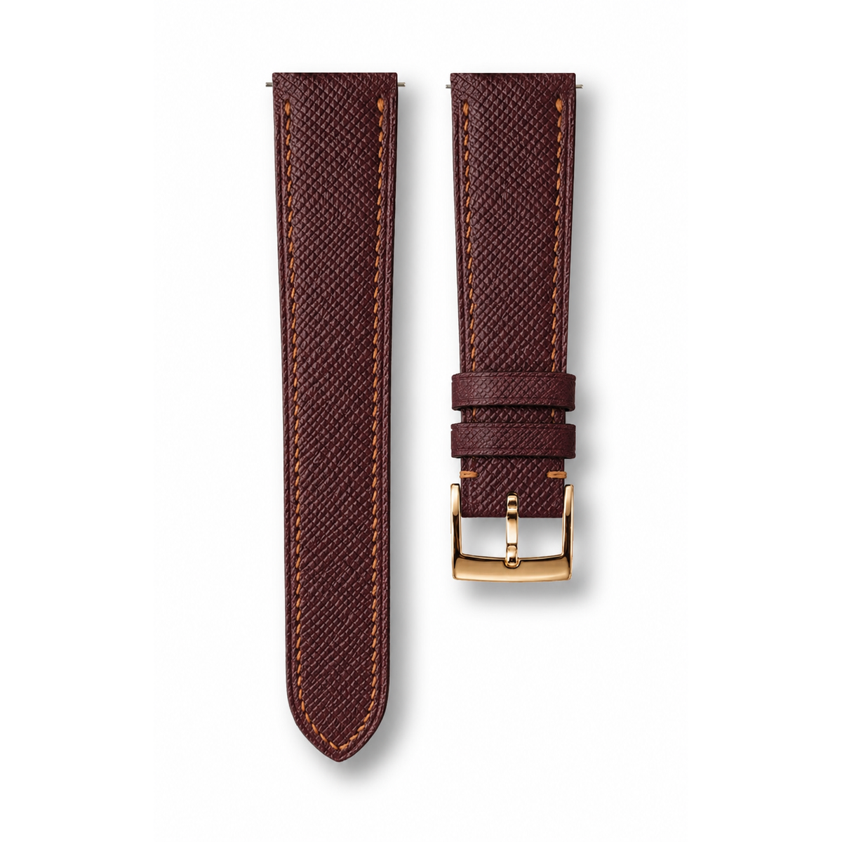 Saffiano Calf Leather Watch Strap