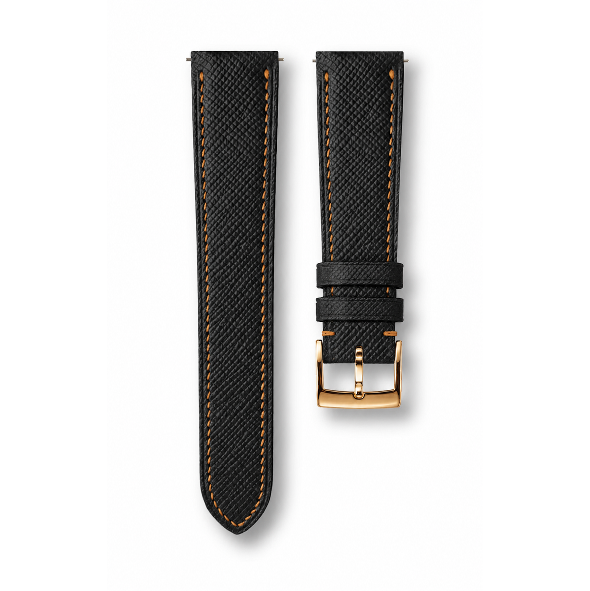 Saffiano Calf Leather Watch Strap