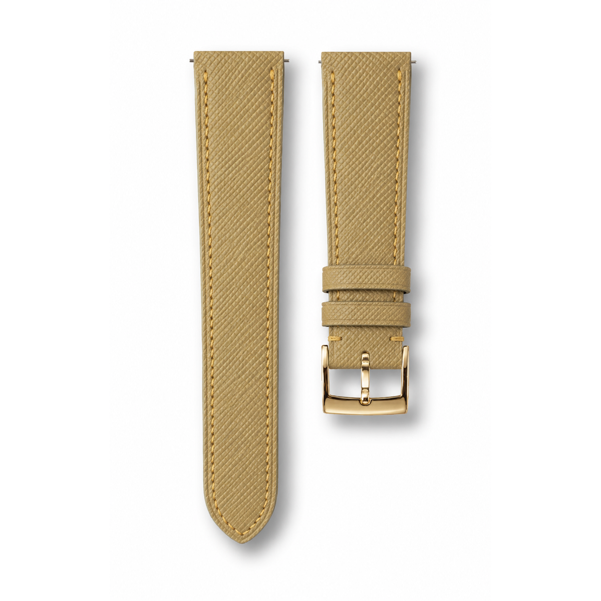 Saffiano Calf Leather Watch Strap