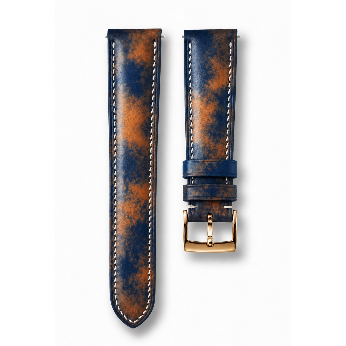 Shell Cordovan Leather Watch Strap