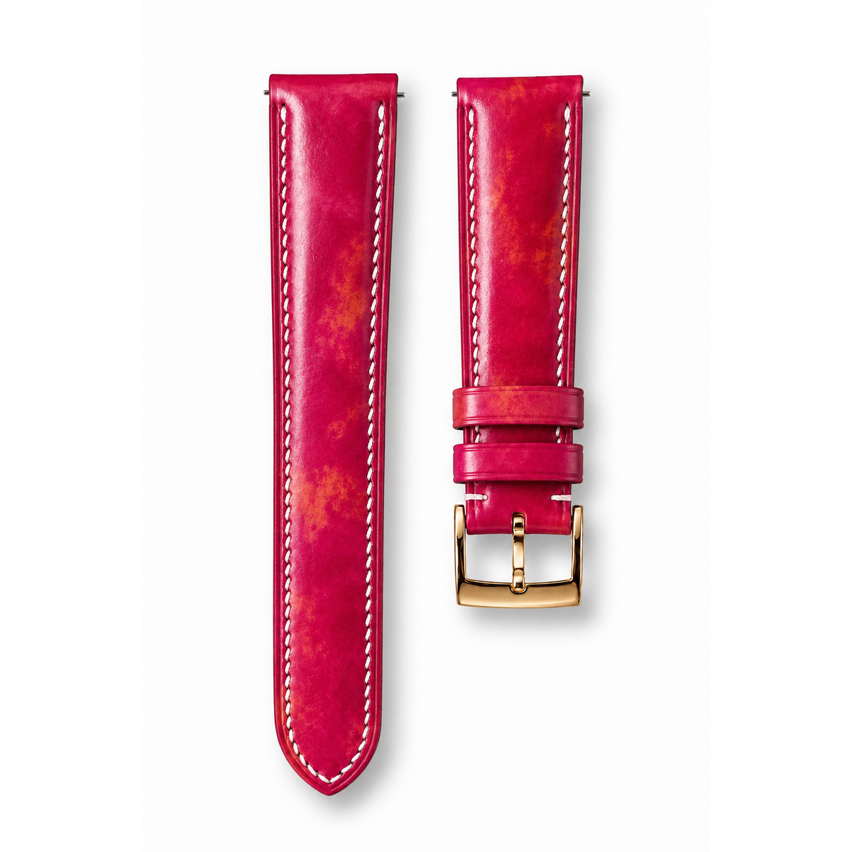 Shell Cordovan Leather Watch Strap