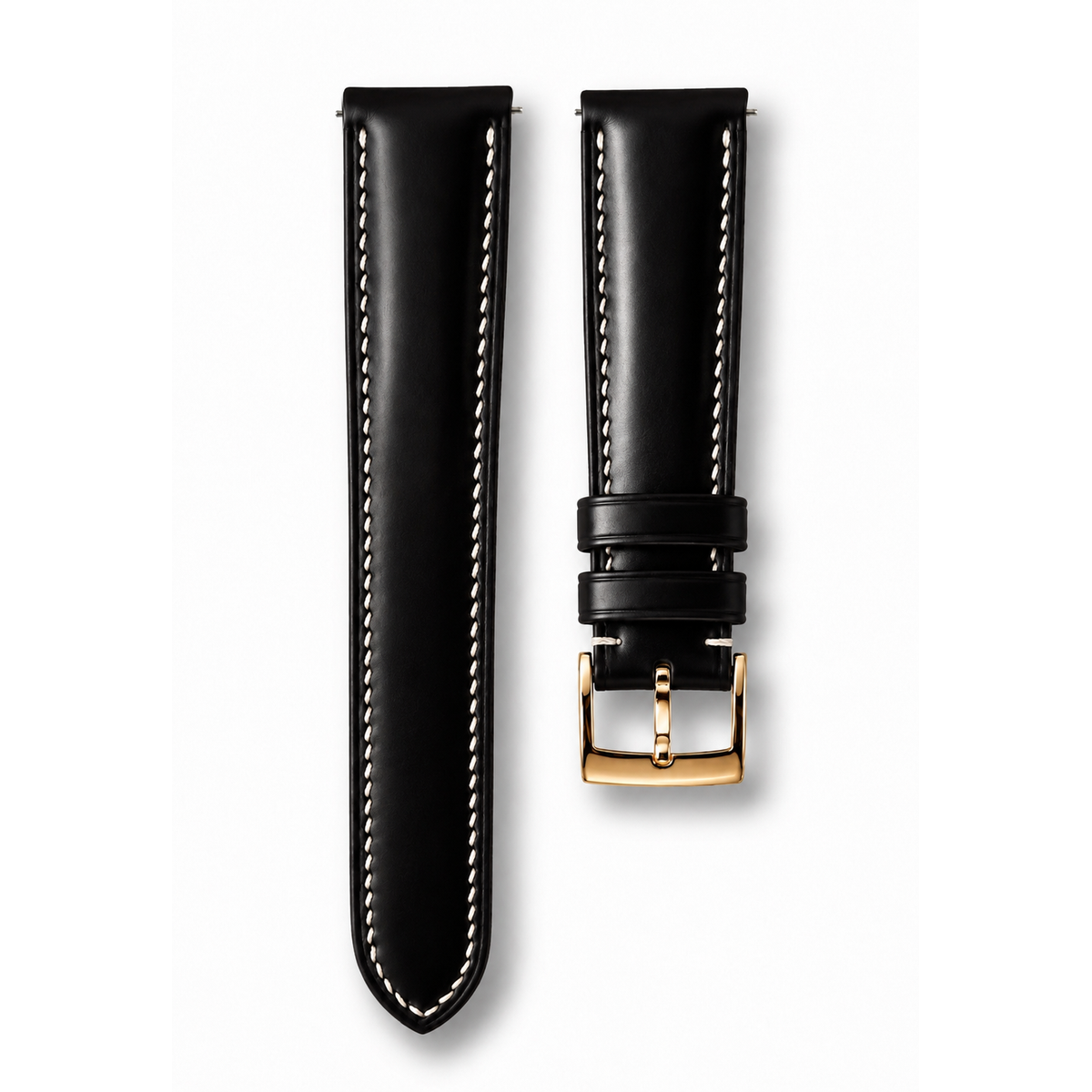 Shell Cordovan Leather Watch Strap