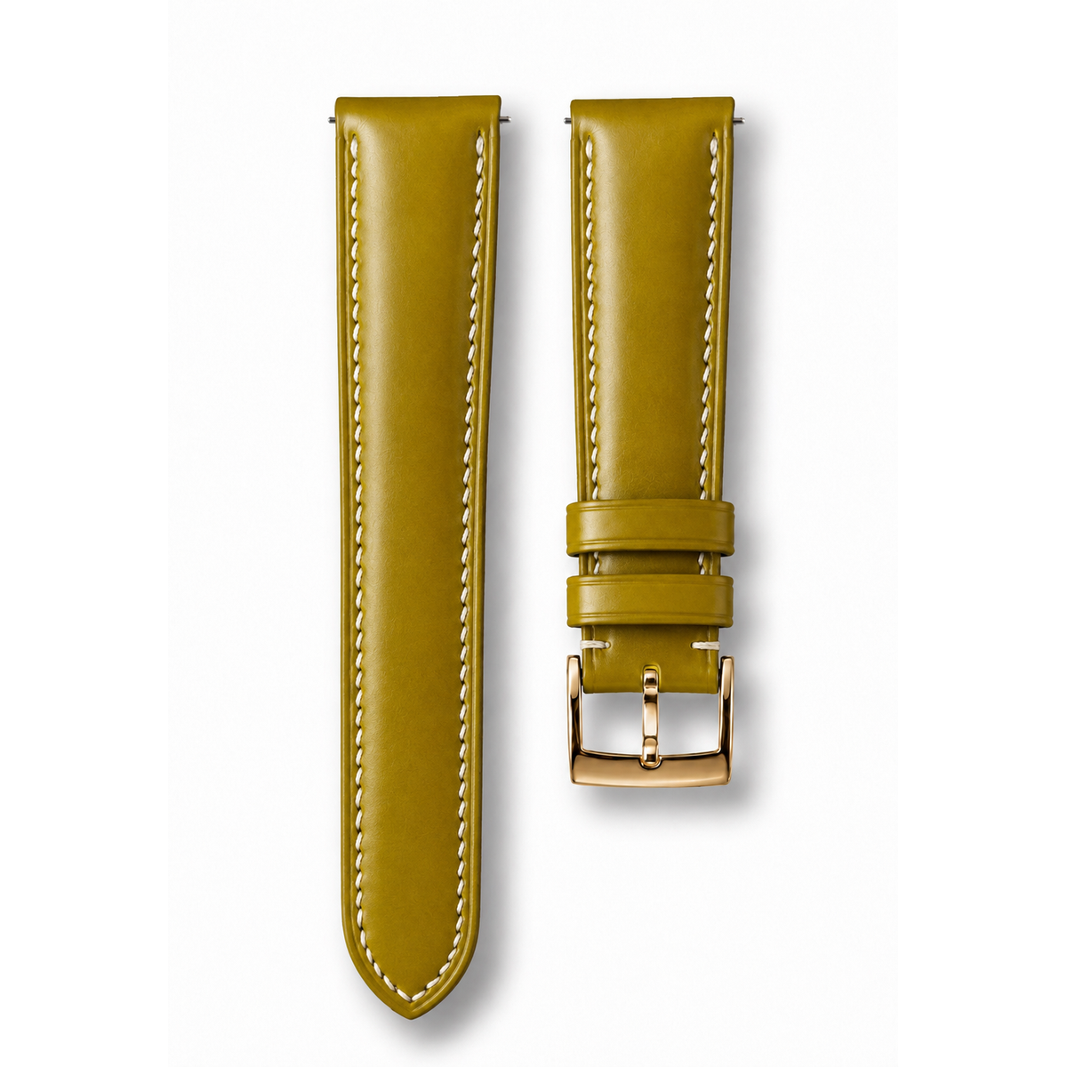 Shell Cordovan Leather Watch Strap